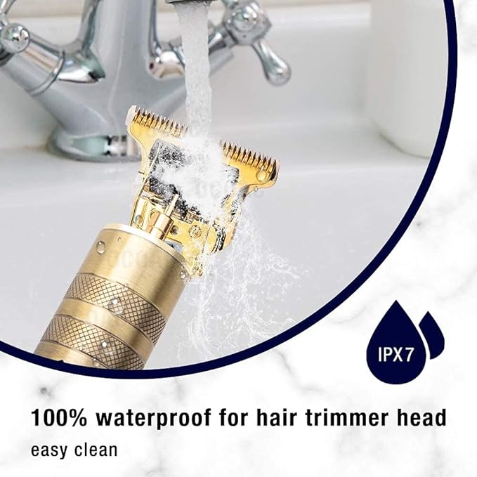 Maxtop Professional Hair Clipper with 1200mAh battery for 120 mins runtime, Acute angle cutter head, 5 length settings