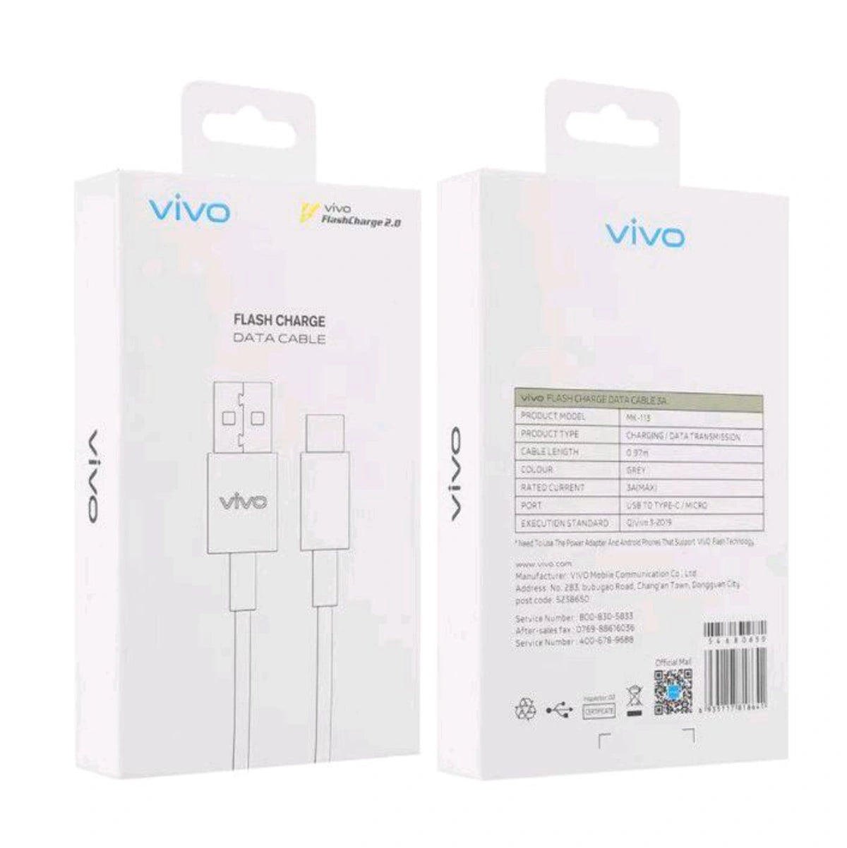 44watt Flash Charge USB to Type-C Cable