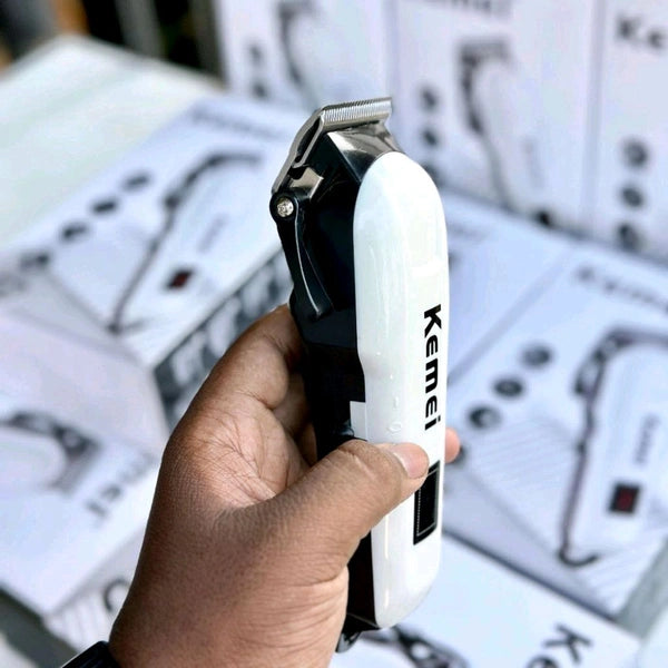 Kemei KM-809A Professional Rechargeable Hair Trimmer Electric Hair Clipper, Razor Trimmer 240 min Runtime 4 Length Settings