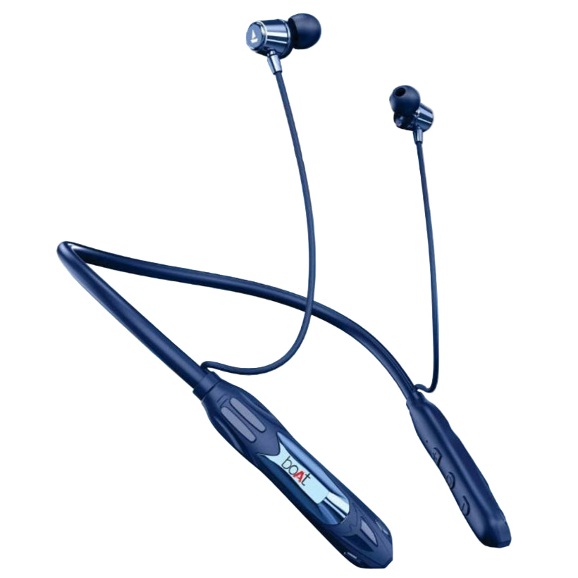 Boat BT SUN Wireless Neckband, 510h Music Time, Type-C Charging, Voice Changer, Powerful Magnet