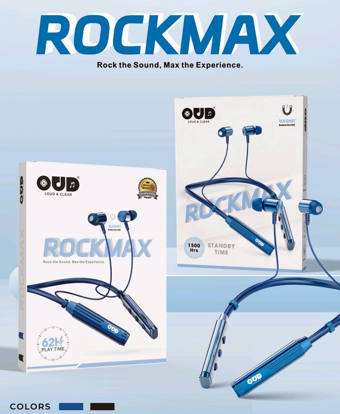 OUD ROCKMAX Wireless Neckband