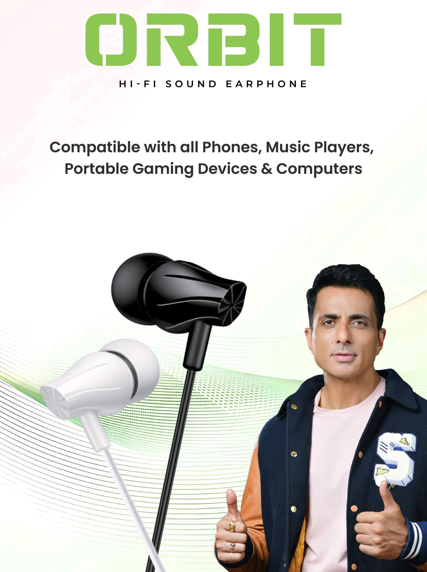 OUD ORBIT Wired Earphones