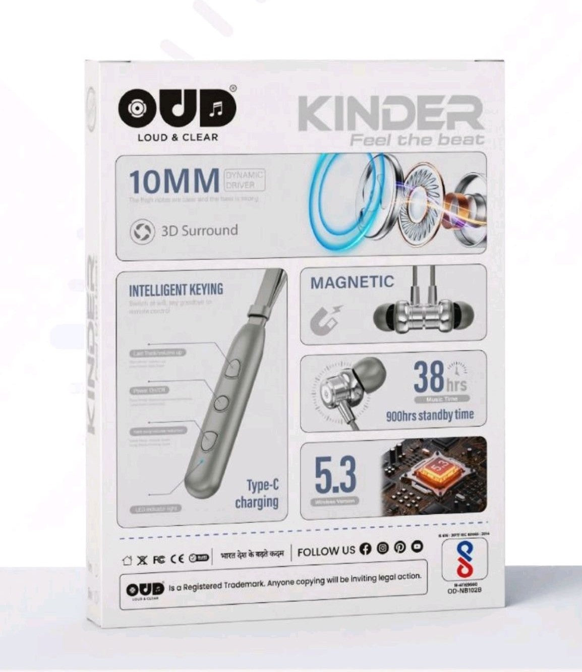 OUD KINDER Wireless Neckband