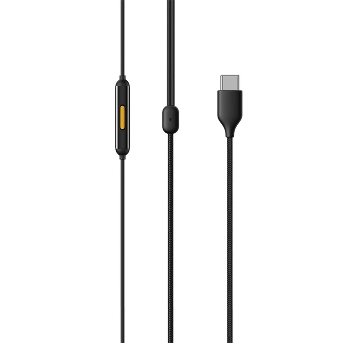 BG Realme Buds 3 Wired In Ear Earphone with Type-C/3.5mm Jack | In-Line Microphone | 9Mm Drivers