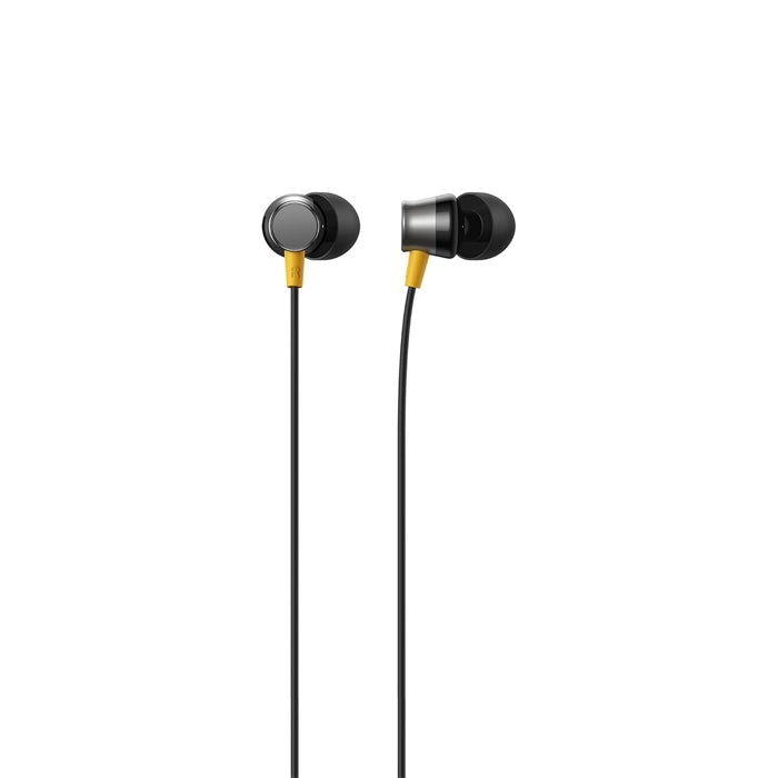 BG Realme Buds 3 Wired In Ear Earphone with Type-C/3.5mm Jack | In-Line Microphone | 9Mm Drivers
