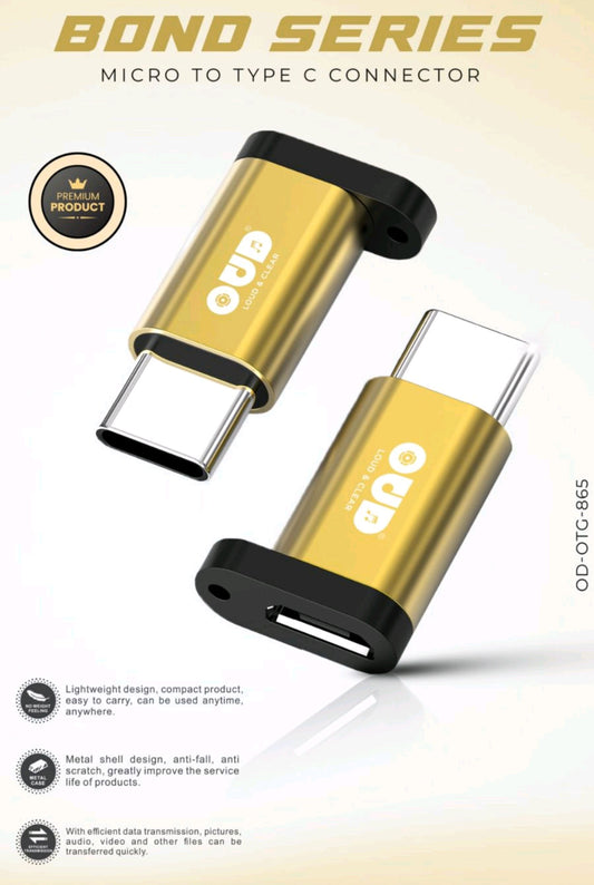 OUD BOND SERIES Micro-USB to Type-C Connector