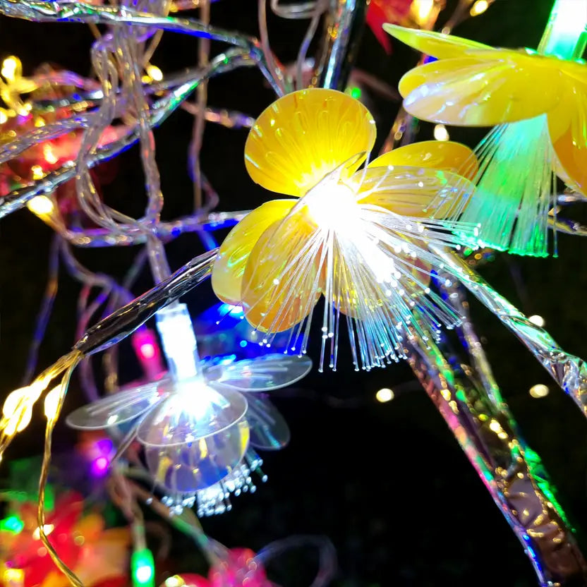 Bite Gadgets 14 LED Multicolor Flower String Lights