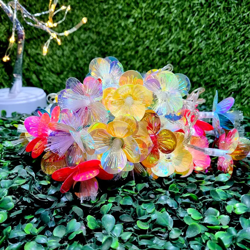 Bite Gadgets 14 LED Multicolor Flower String Lights