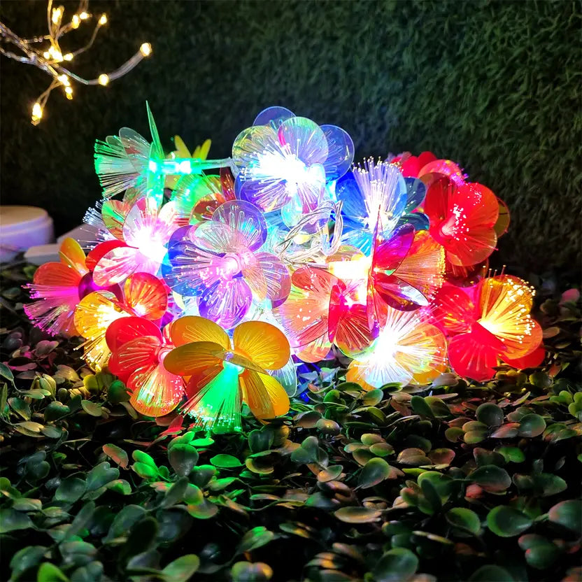 Bite Gadgets 14 LED Multicolor Flower String Lights