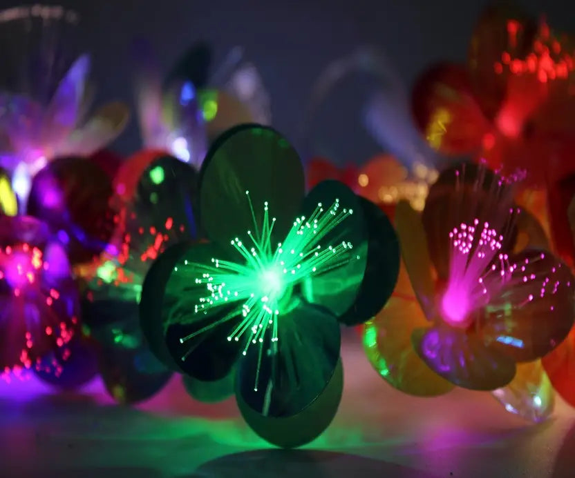 Bite Gadgets 14 LED Multicolor Flower String Lights