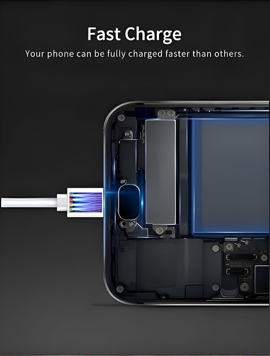 120watt Flash Charge USB to Type-C Cable for Vivo Phones