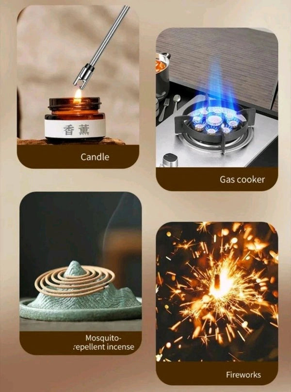 Electric Lighter with 360° Rotatable Hose