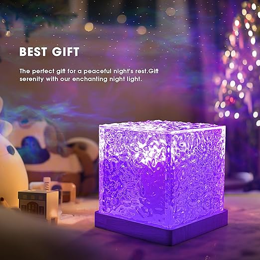 Ocean Wave Galaxy Projector - Night Light With Remote Control