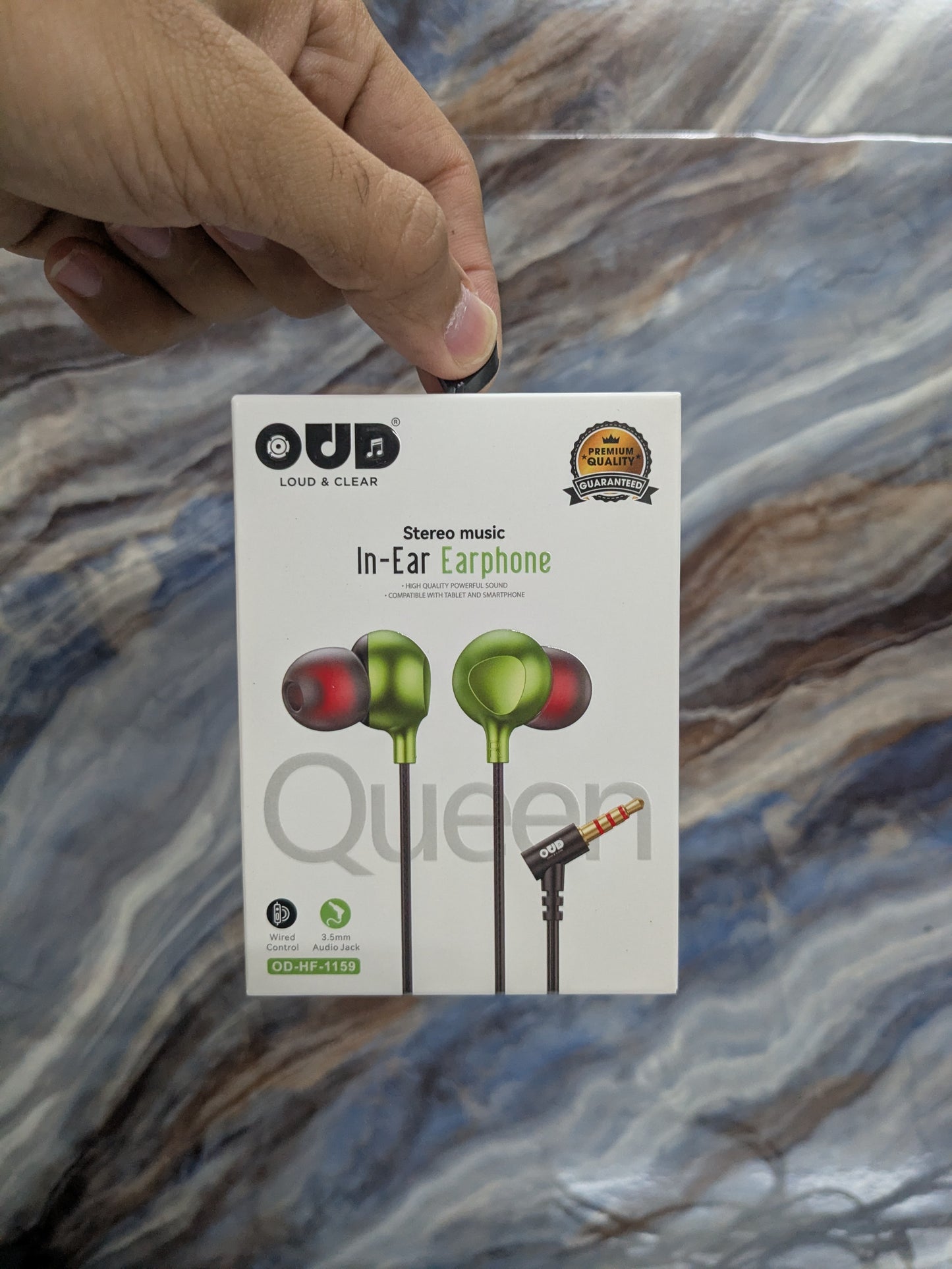 OUD QUEEN Wired Earphones