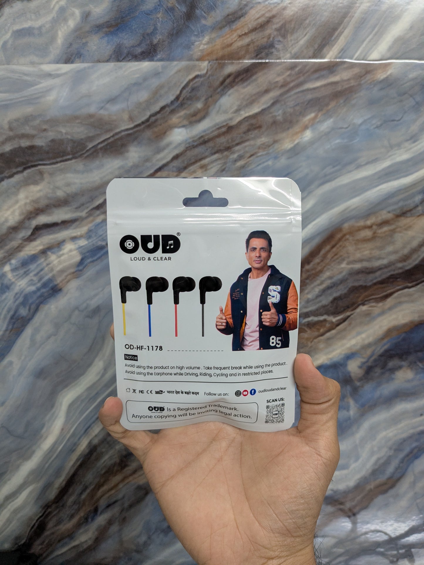 OUD TITLE Wired Earphones