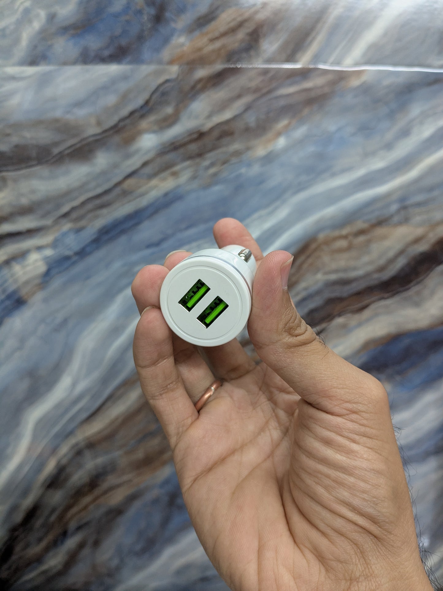 OUD ULTRAMAX 22Watt Dual Port Car Charger with 3in1 Charging Cable