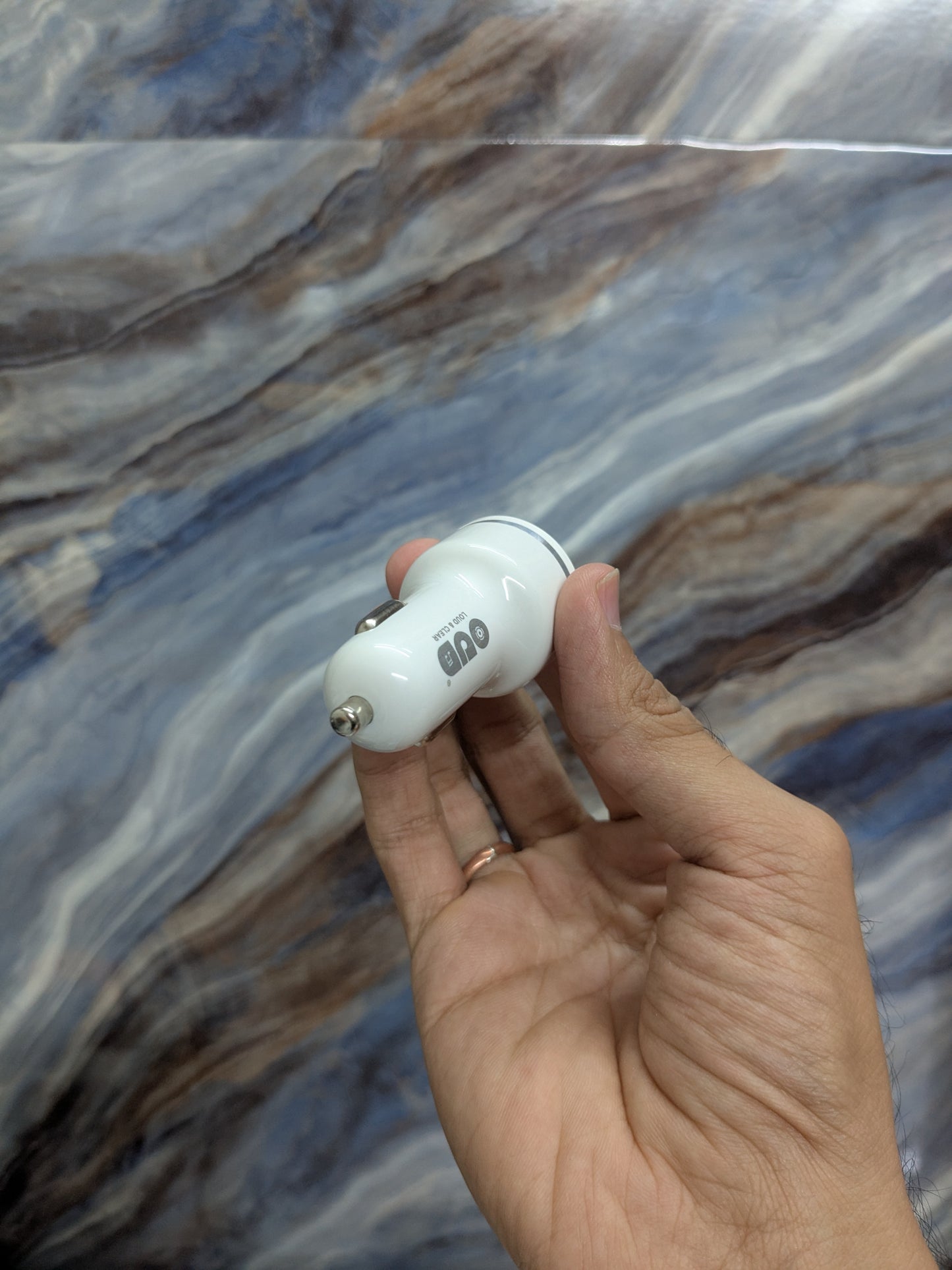 OUD ULTRAMAX 22Watt Dual Port Car Charger with 3in1 Charging Cable