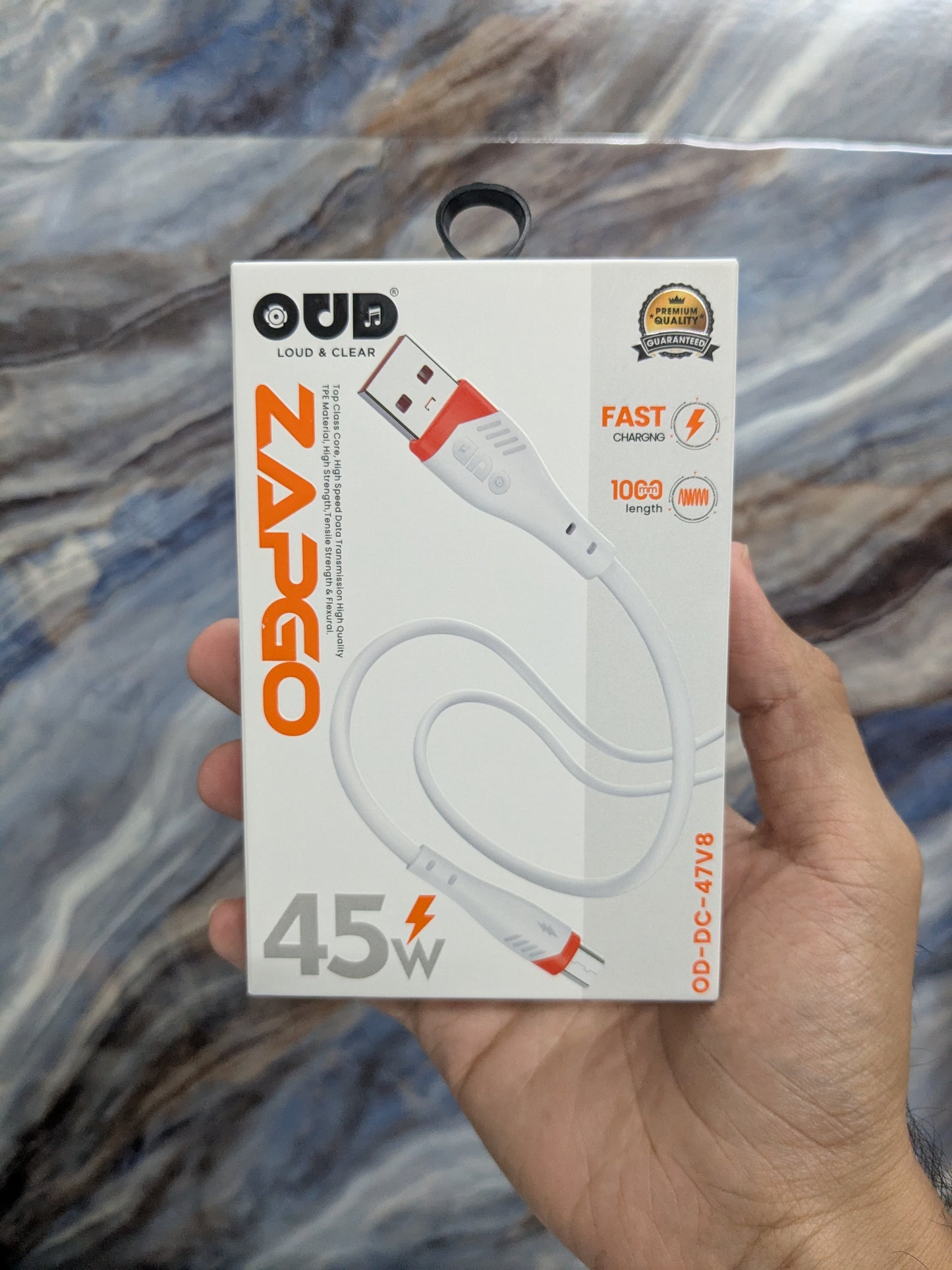 OUD 45watt/65watt Type-C Fast Charging Cable