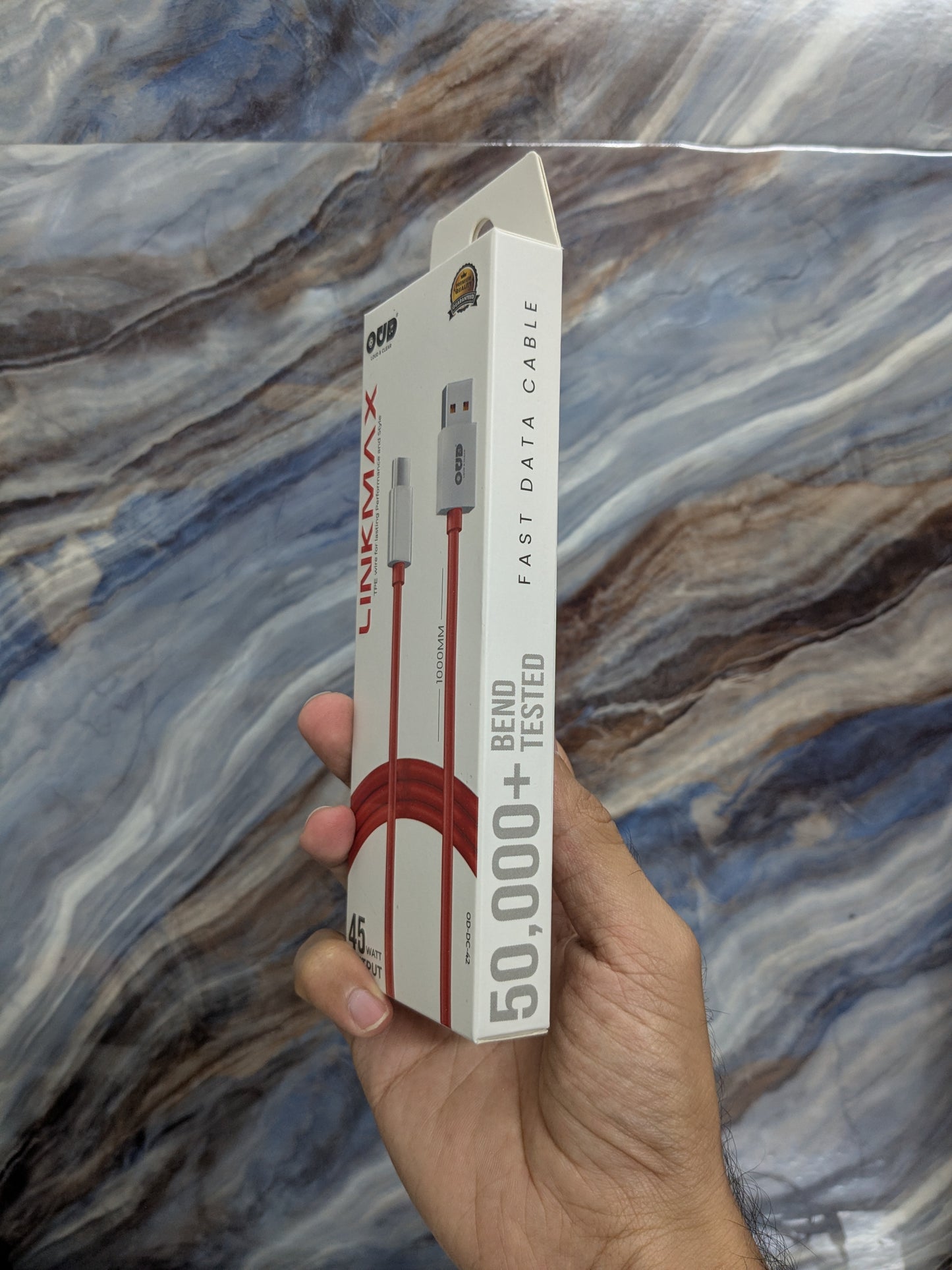 OUD LINKMAX 45Watt Type-C Charging Cable