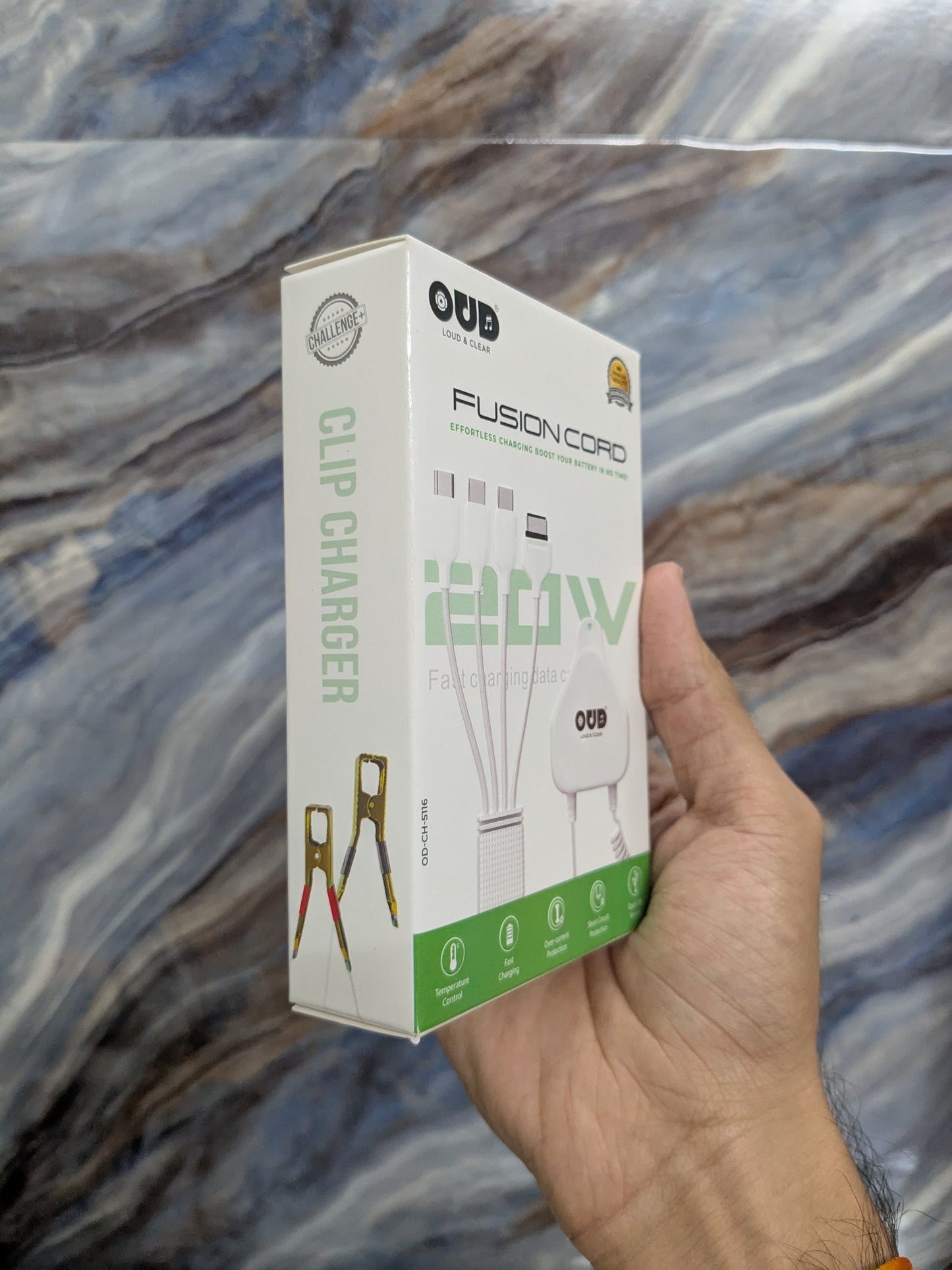 OUD FUSION CORD 20Watt DC Charger for Tractor/Auto/Car