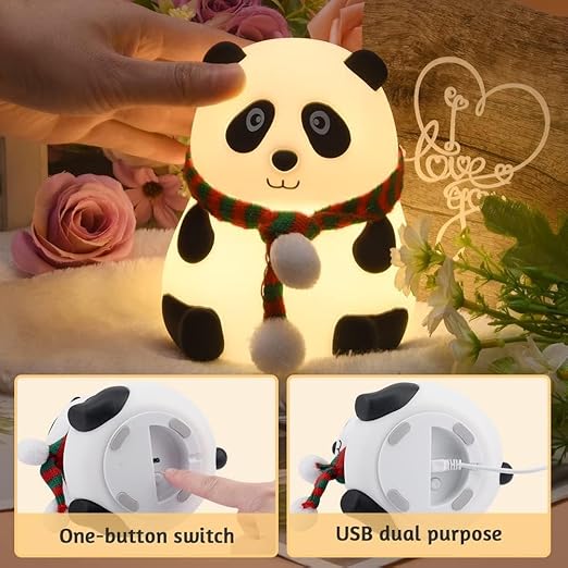 Silicone Panda Night Light
