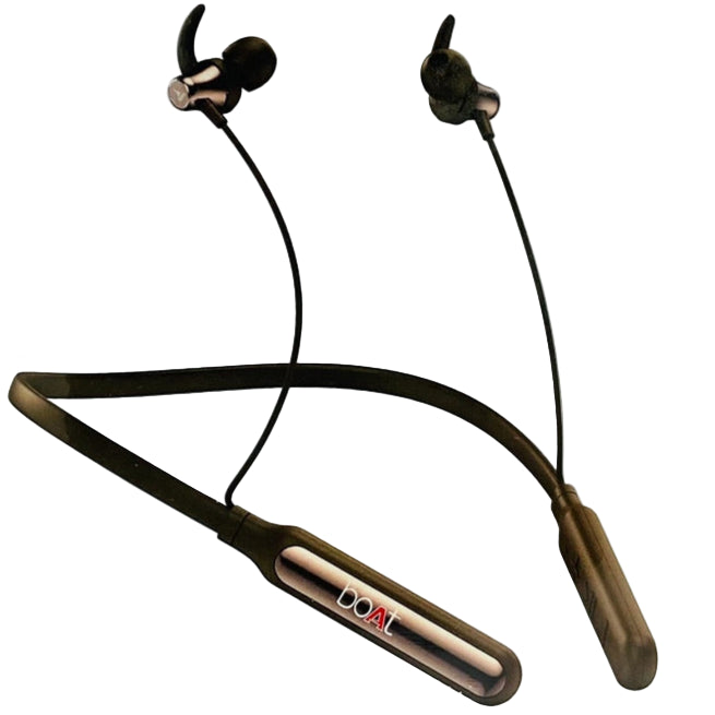 Rockerz F-VIP ENC Wireless Neckband, 240h Music Time, ENx Technology, Type-C Charging, Magnetic On/Off Function, Voice Changer, Beast Mode