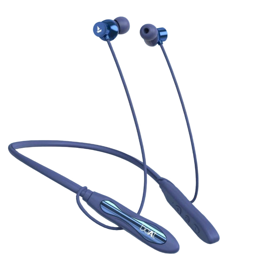 BT LOTUS Wireless Neckband, 500h Music Time, Type-C Charging, Voice Changer, Magnetic On/Off Function