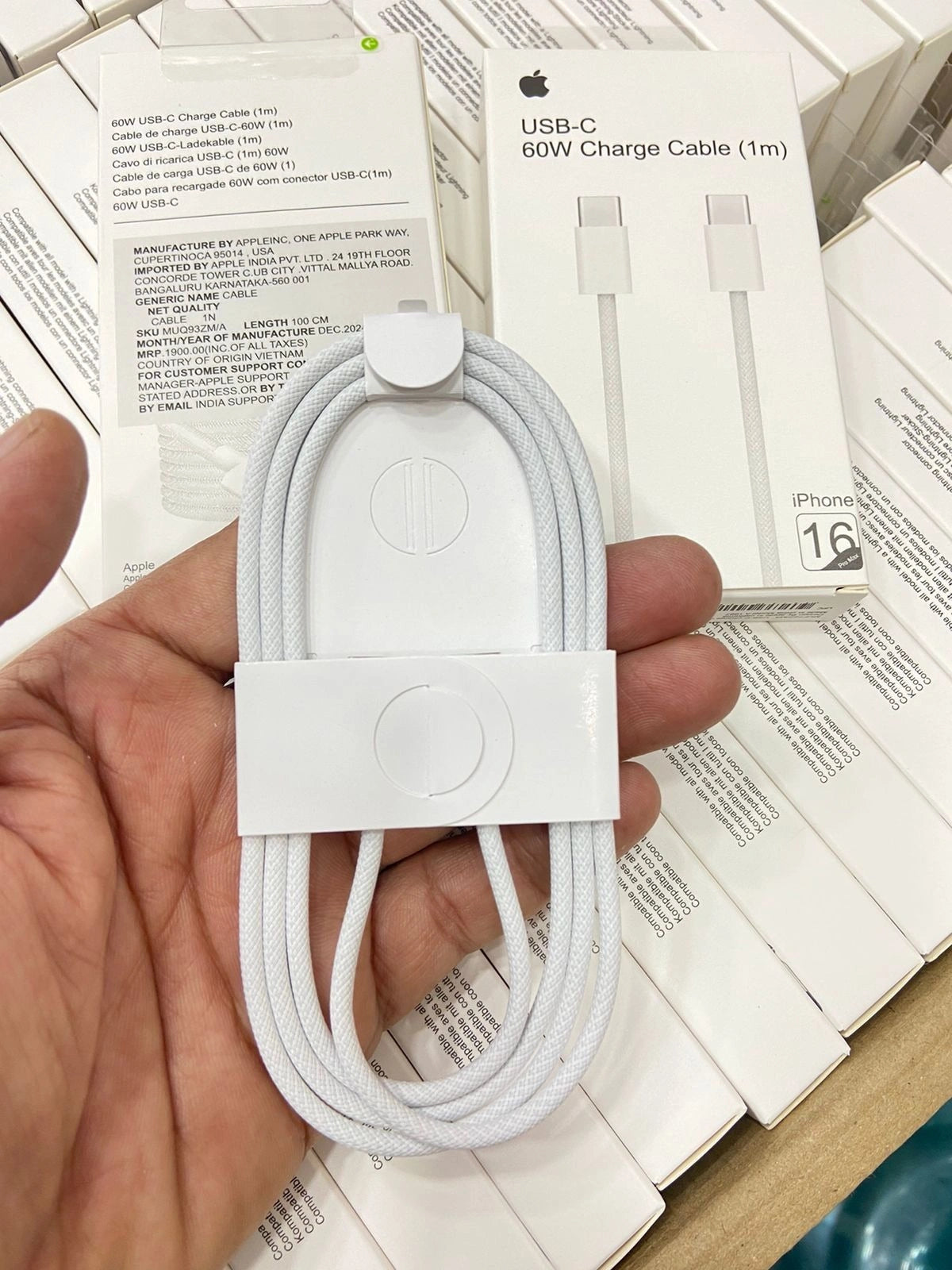 60watt Type-C to Type-C Fast Charge Cable