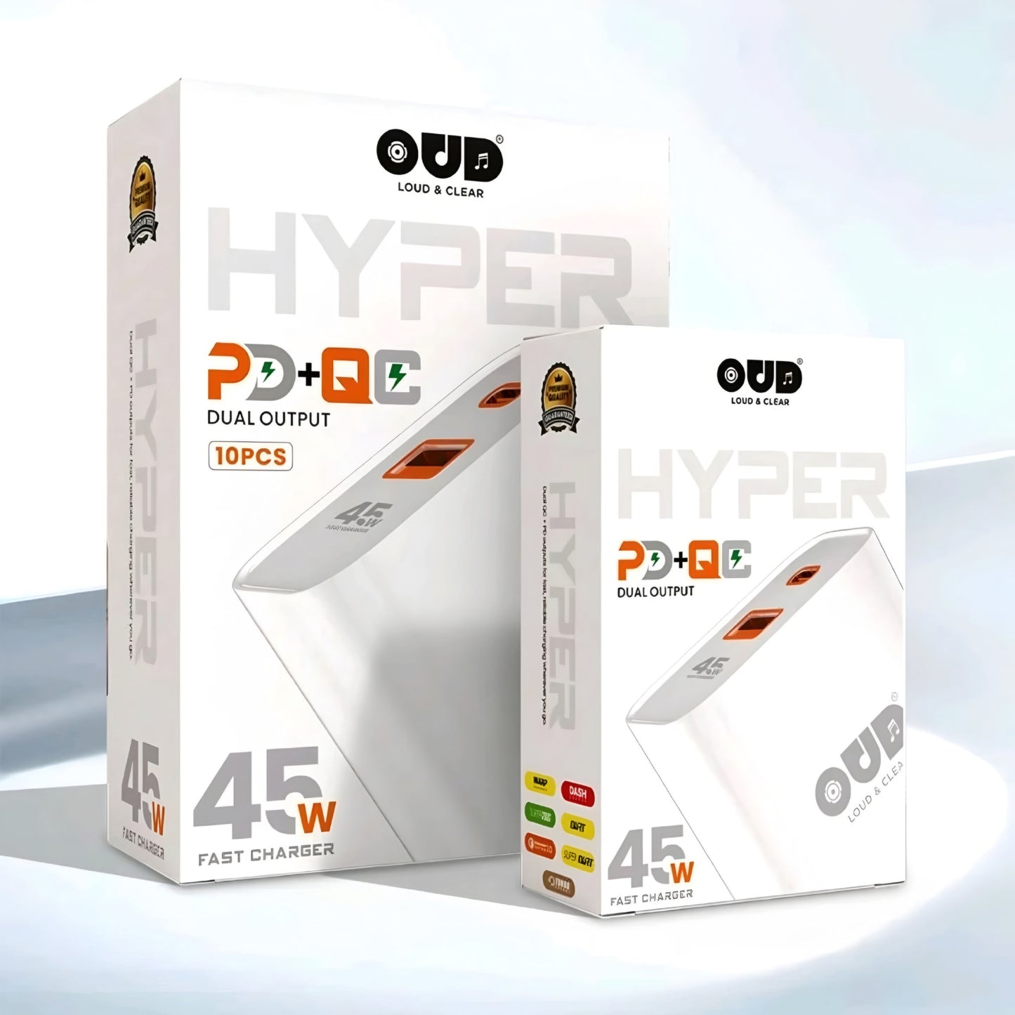 OUD HYPER 45watt Dual Output Charger