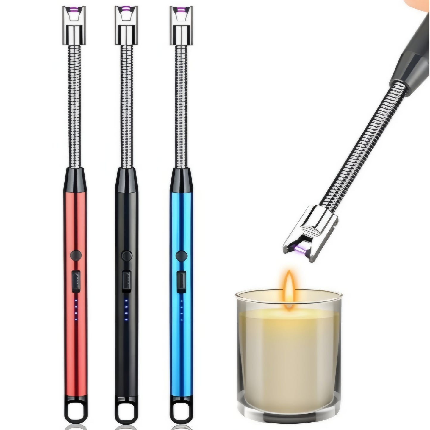 Electric Lighter with 360° Rotatable Hose