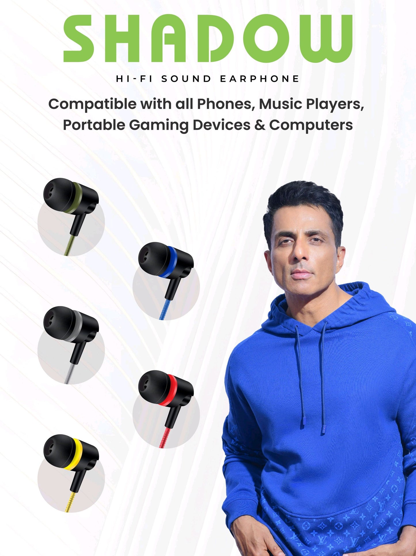 OUD SHADOW Wired Earphones